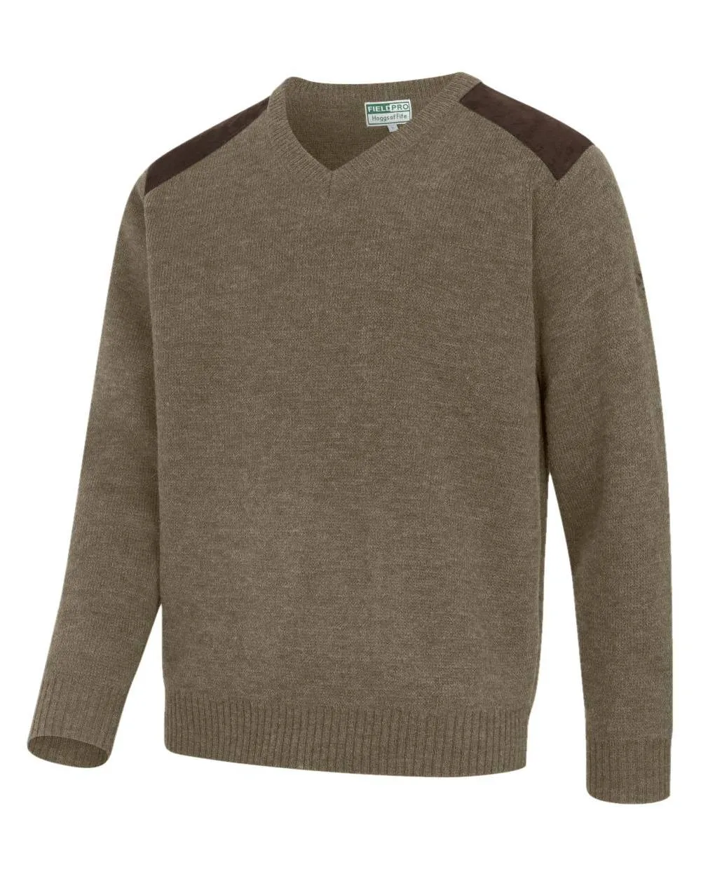 Hoggs of Fife Melrose II V Neck Pullover Luxury Touch