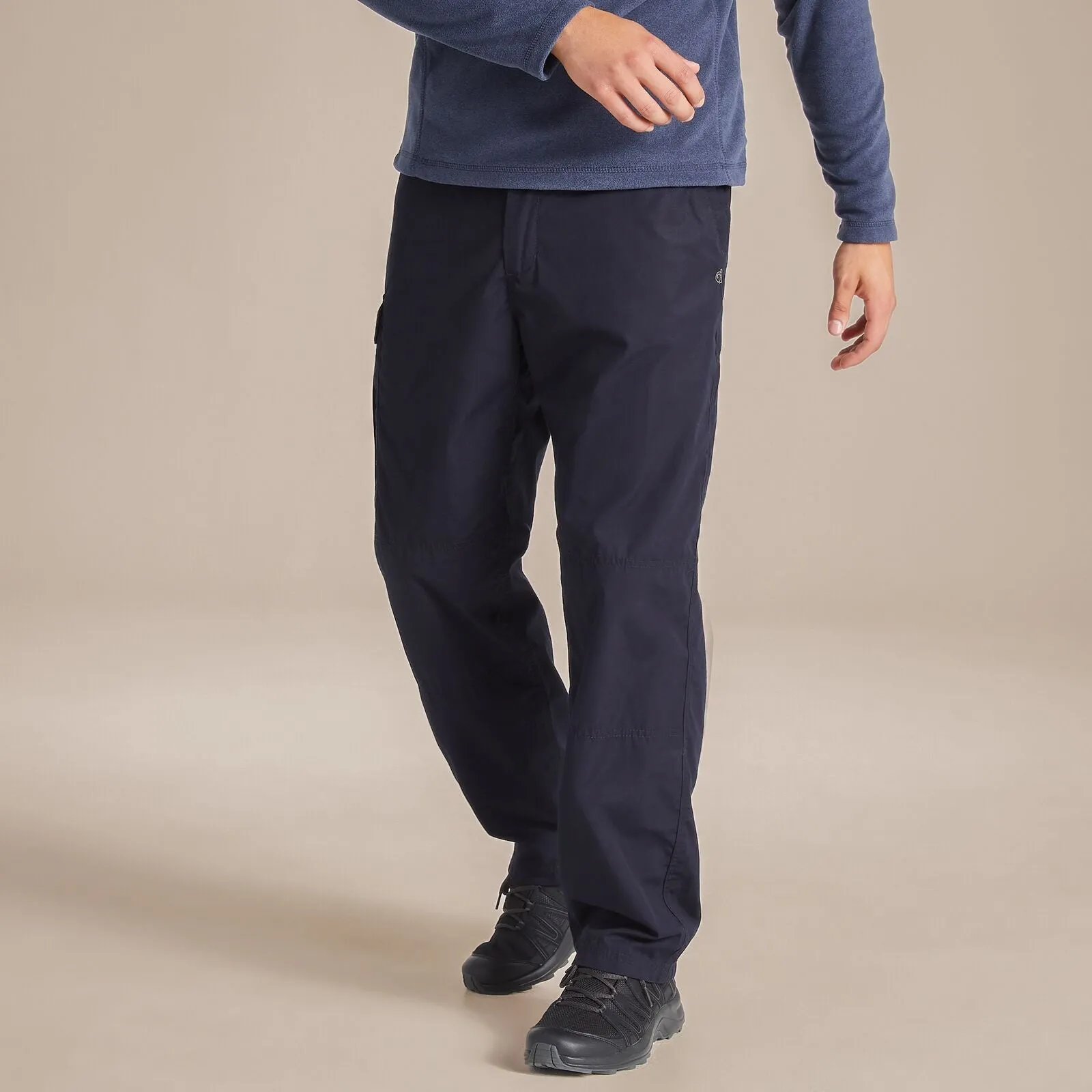 Craghoppers Mens Kiwi UV Protect Relaxed Fit Walking Cargo Pants Move Easy Layer Comfort