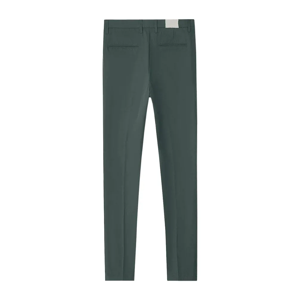 Pocket Reinforcement Compact Fit Cross Byron Tech Golf Chino - Jungle Green