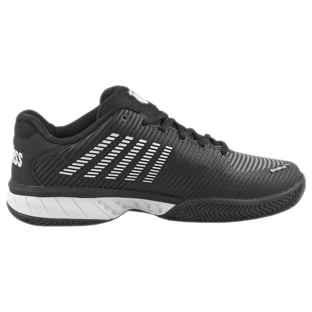 Impact Diffusion Recreational Use K-Swiss Men's Hypercourt Express 2 - Black/White