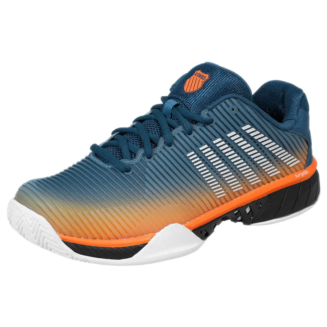 K-Swiss Men's Hypercourt Express 2 - Blue Opal/Black Breathable mesh Court