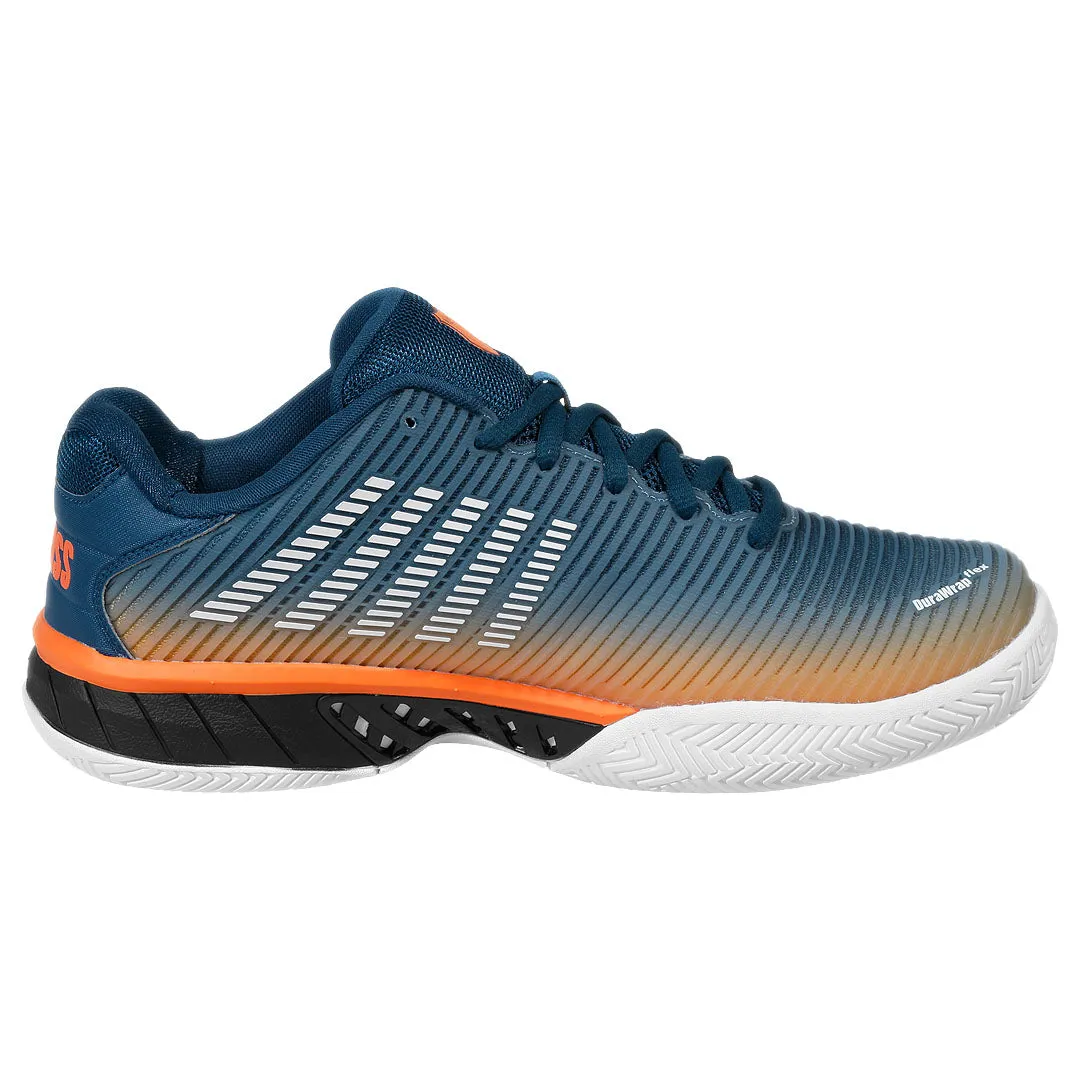 Impact Dispersion Breathable mesh K-Swiss Men's Hypercourt Express 2 - Blue Opal/Black