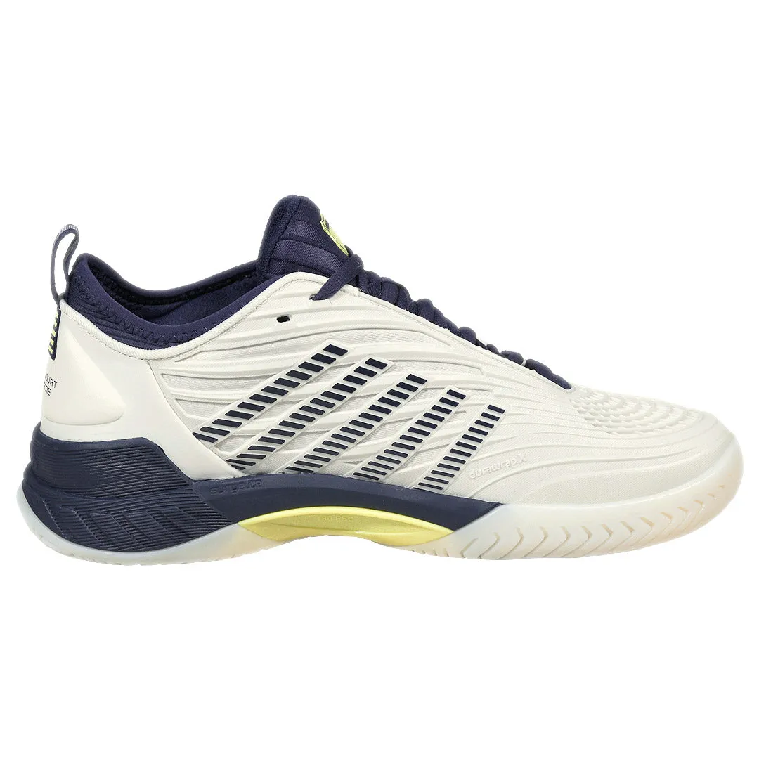 K-Swiss Men's Hypercourt Supreme 2 - Naval Academy/Blanc De Blanc Abrasion Resistant Fabric Outdoor Fans
