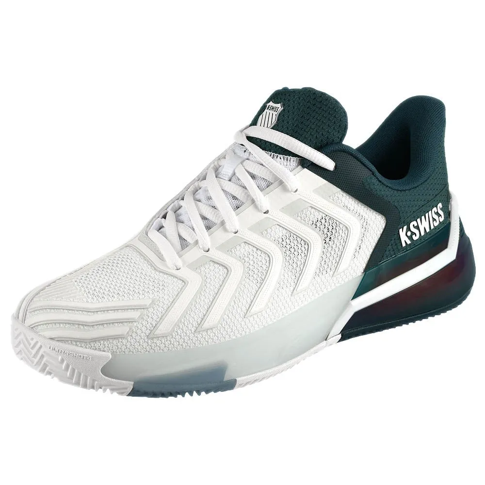 K-Swiss Men's Ultrashot 4 - Clay - White/Stargazer Exercise Ready