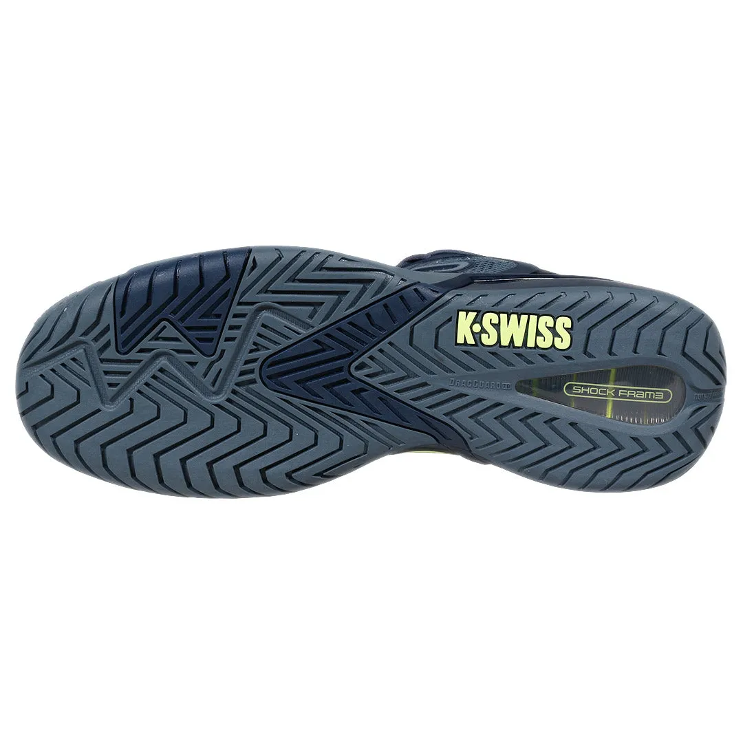 Indoor Elastic Cushion Midsole K-Swiss Men's Ultrashot 4 - Vintage Indigo/Naval Academy