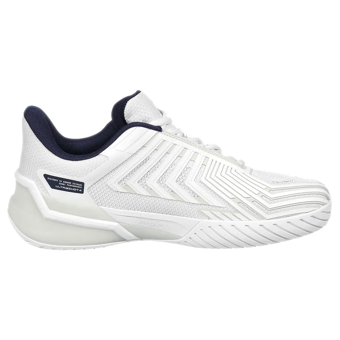 K-Swiss Men's Ultrashot 4 - White/Peacoat Low Top young adults