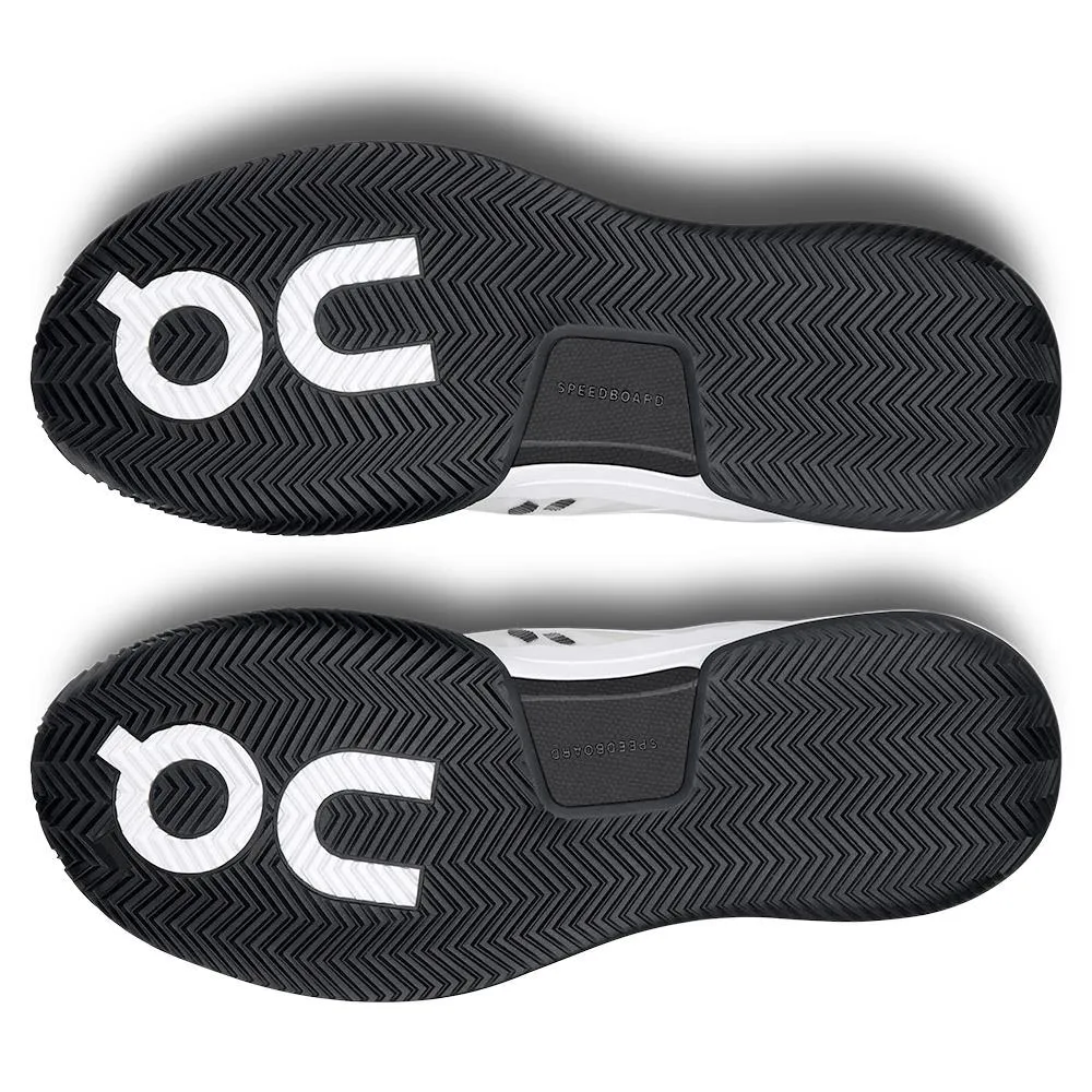 On Men's THE ROGER Pro 2 Clay - White/Black Court Comfort Walk