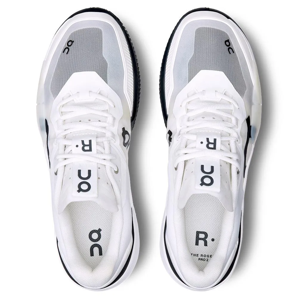 Lightweight Performance Wear On Men's THE ROGER Pro 2 Clay - White/Black