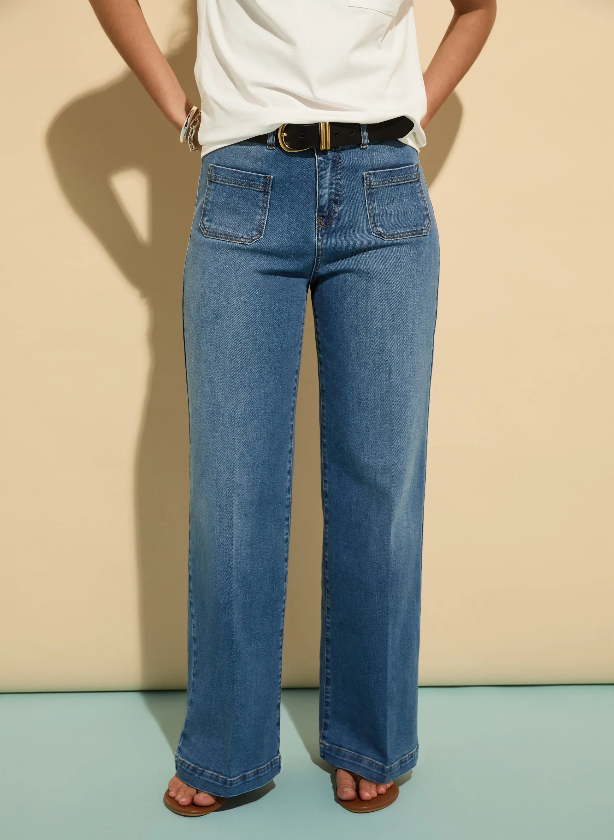 Lightweight Material Robyn?Organic Cotton Stretch Jeans