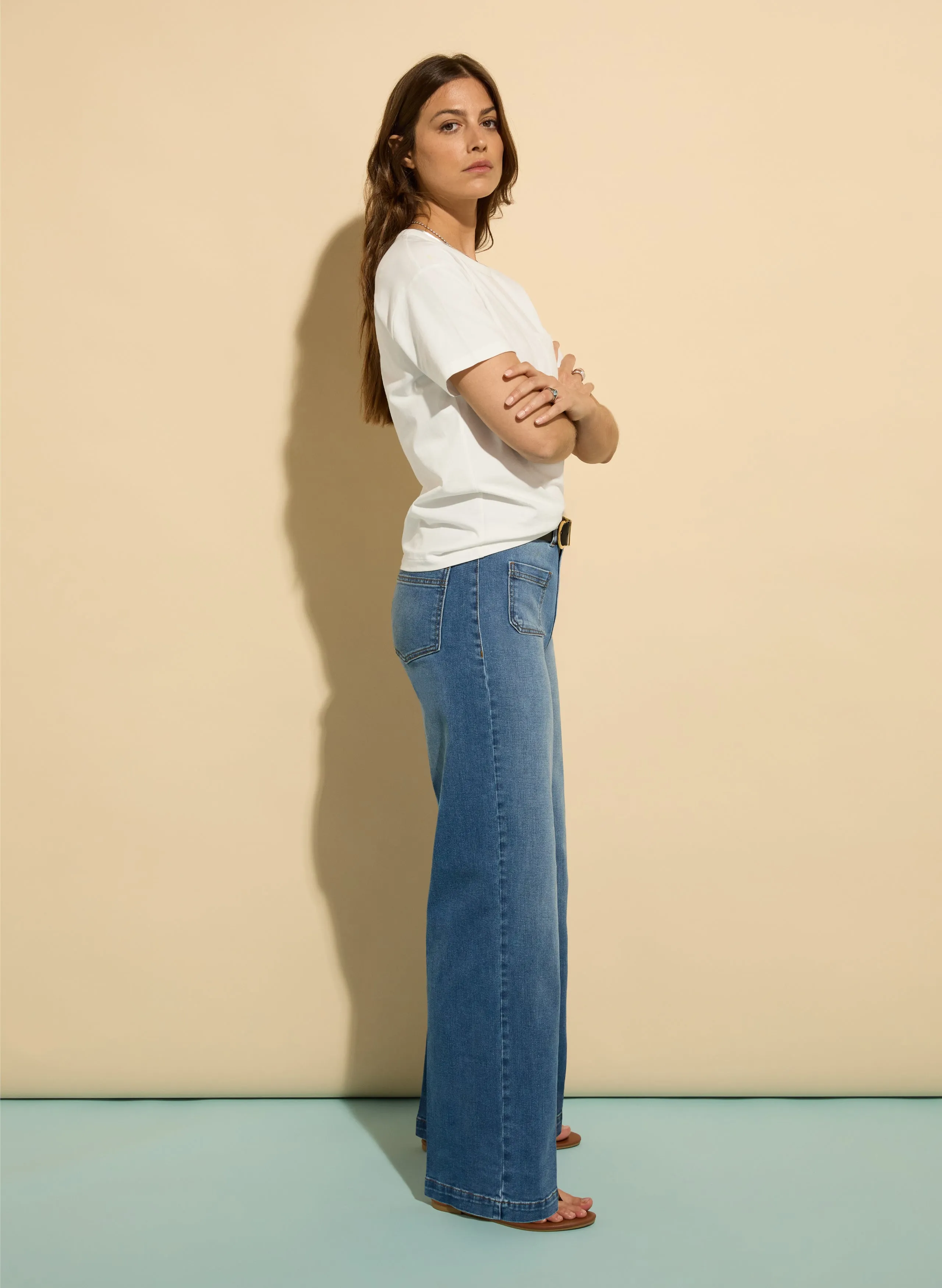 Morning Stroll Stretch Bold Road Trip Robyn?Organic Cotton Stretch Jeans