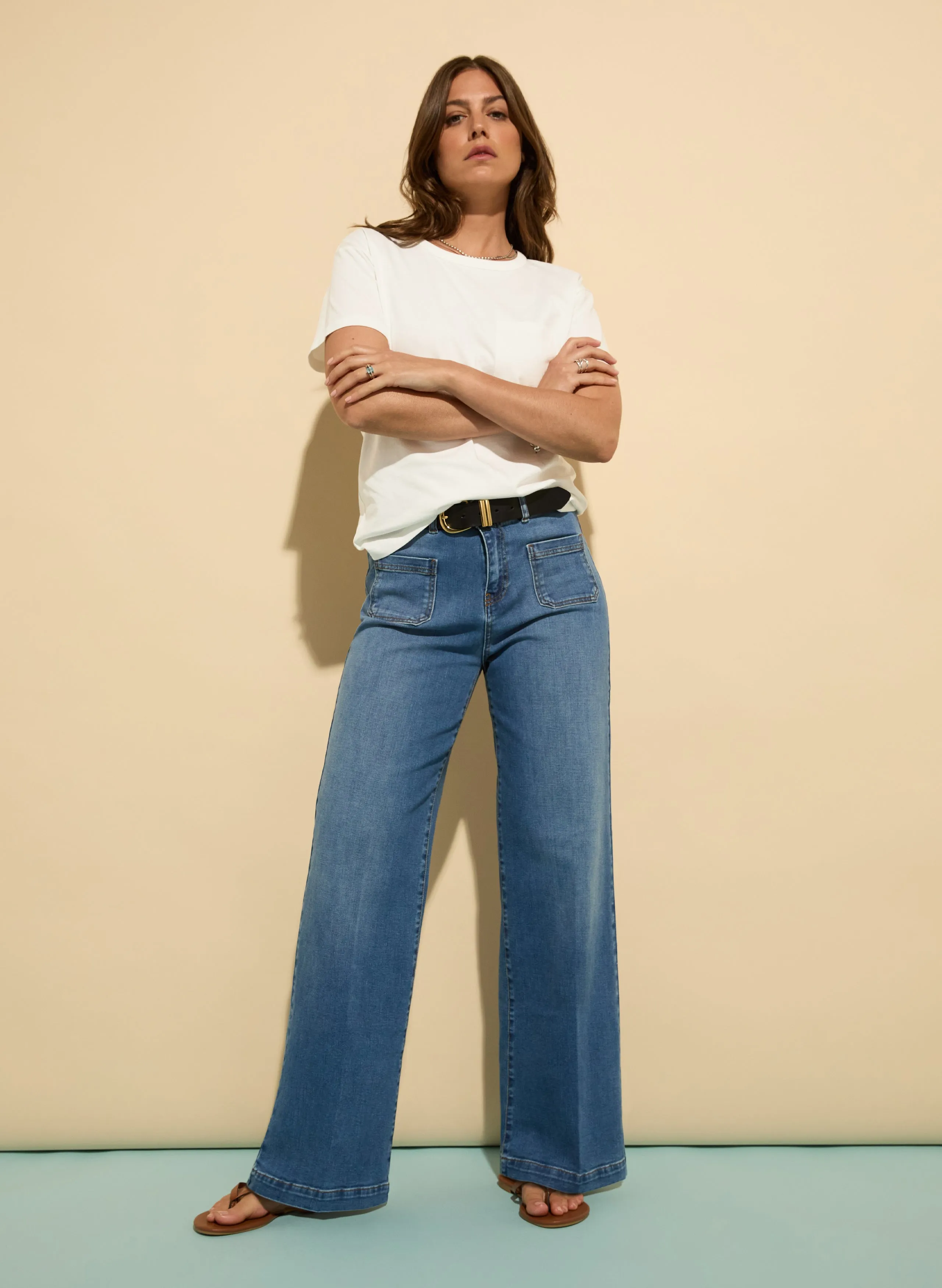 Relaxed Tailoring Robyn?Organic Cotton Stretch Jeans