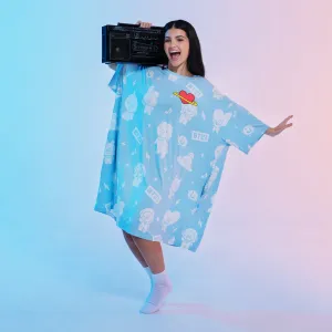 BT21 Group Double Needle Stitching