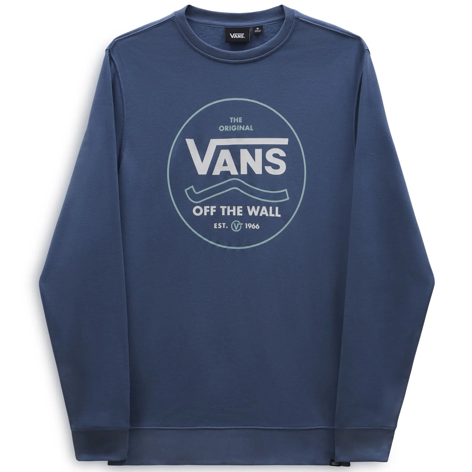 Designer product earthy warmth Vans Mens Round Off 2 Crew Neck Pullover Sweatshirt