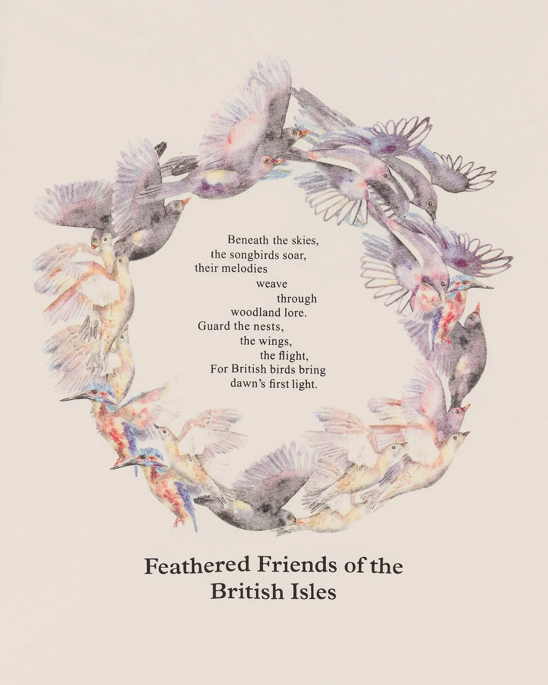 Stylish and Cozy Sleek Stretch Grateful Tee SS - Feathered Friends