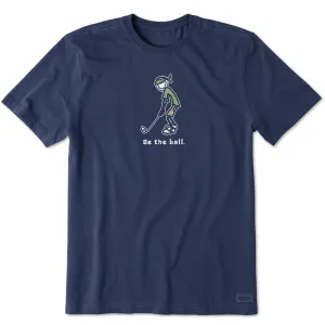 crew neck Men's Jake Be the Ball Short Sleeve Tee