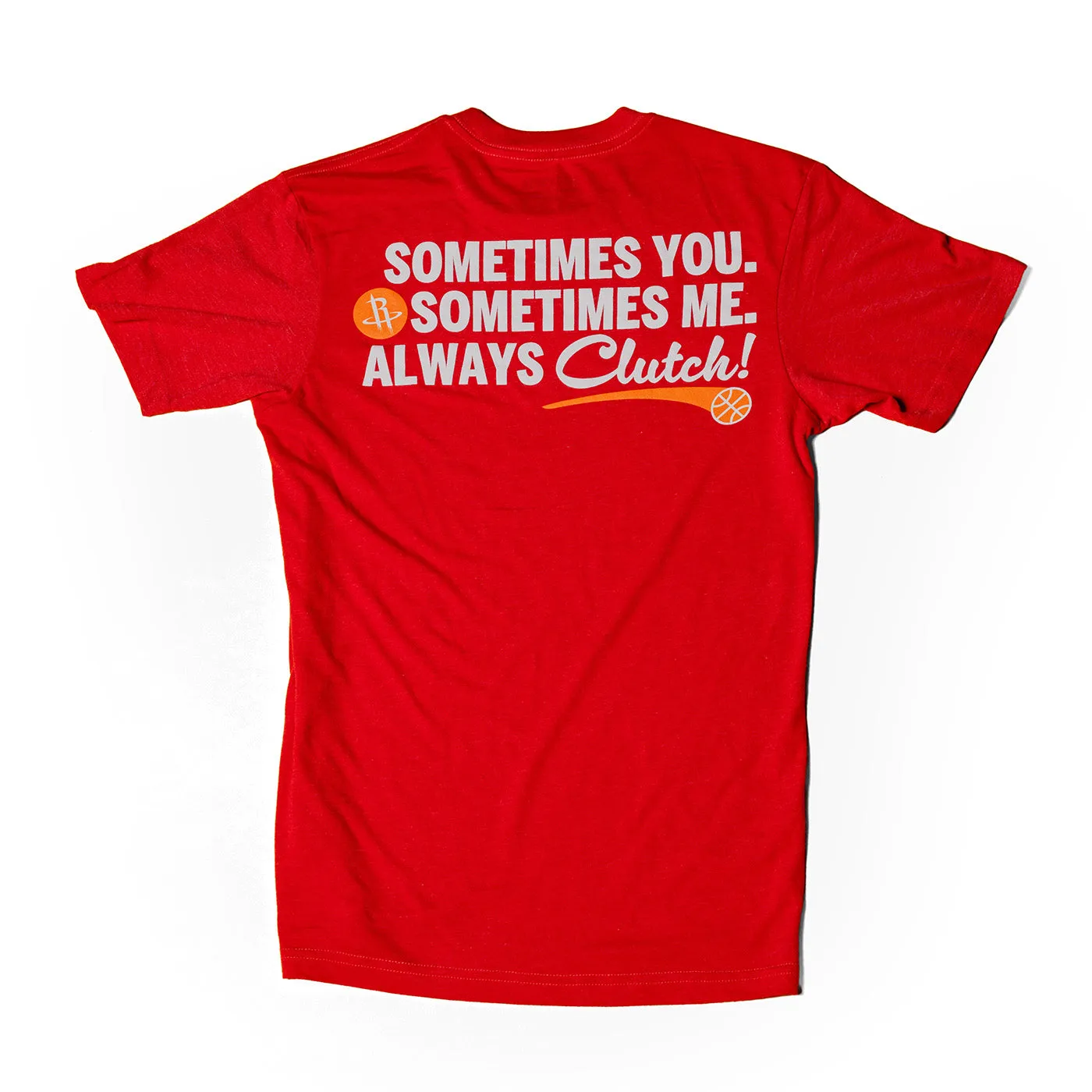 Houston Rockets x Whataburger Always Clutch Red Tee Sporty Layer Look