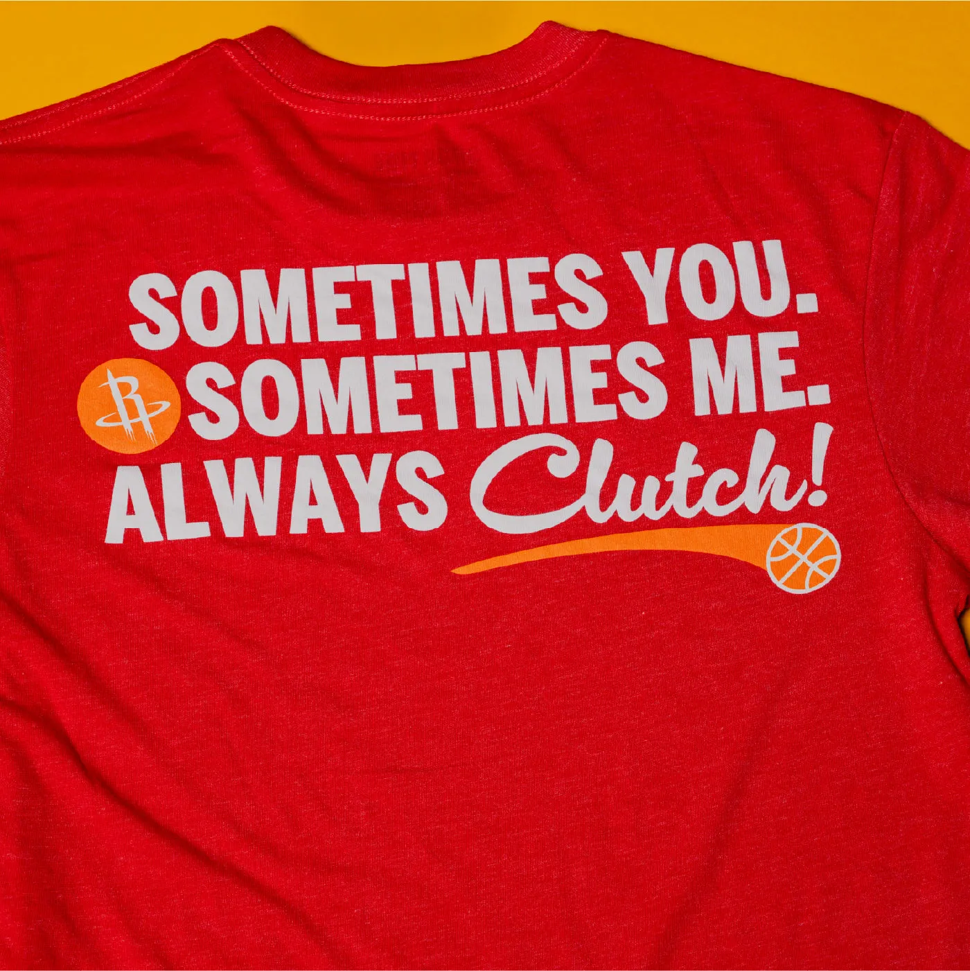 Houston Rockets x Whataburger Always Clutch Red Tee Daily Outfit Style