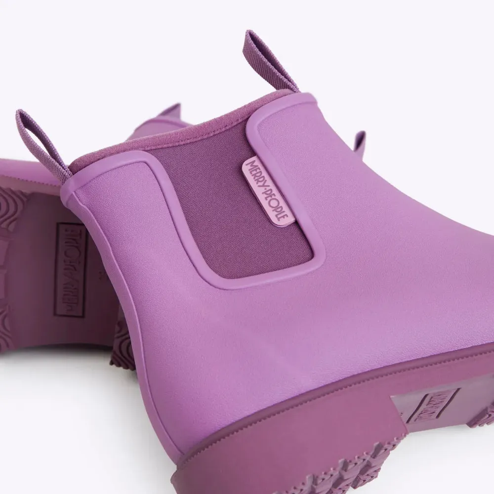 Bobbi Rain Boot in Orchid from Merry People Tough Sole