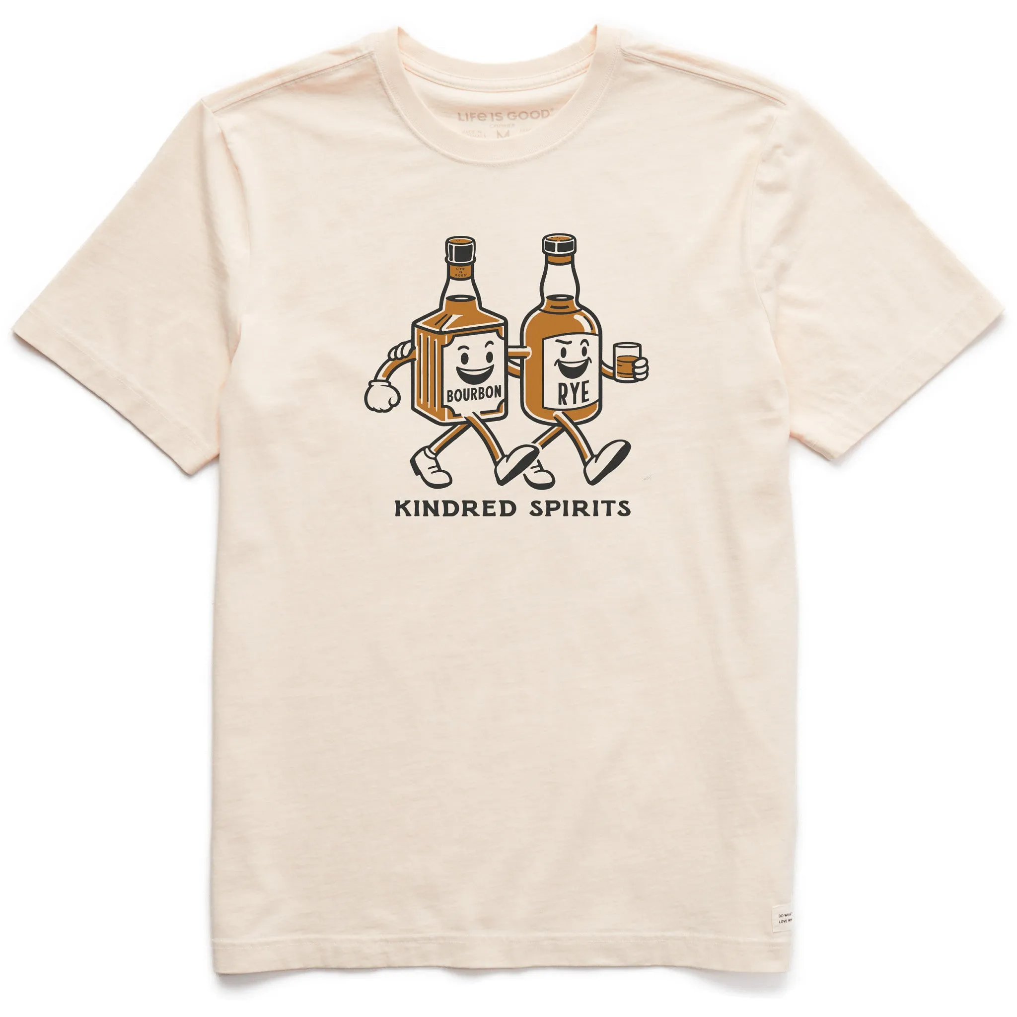 Men's Kindred Spirits Short Sleeve Crusher Tee Lightweight Comfort Easy Layer