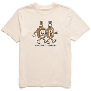 Men's Kindred Spirits Short Sleeve Crusher Tee VintageWash Flexible stretch