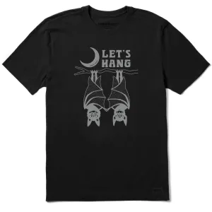 Men's Let's Hang Short Sleeve Crusher Tee slim fit Gym clothing