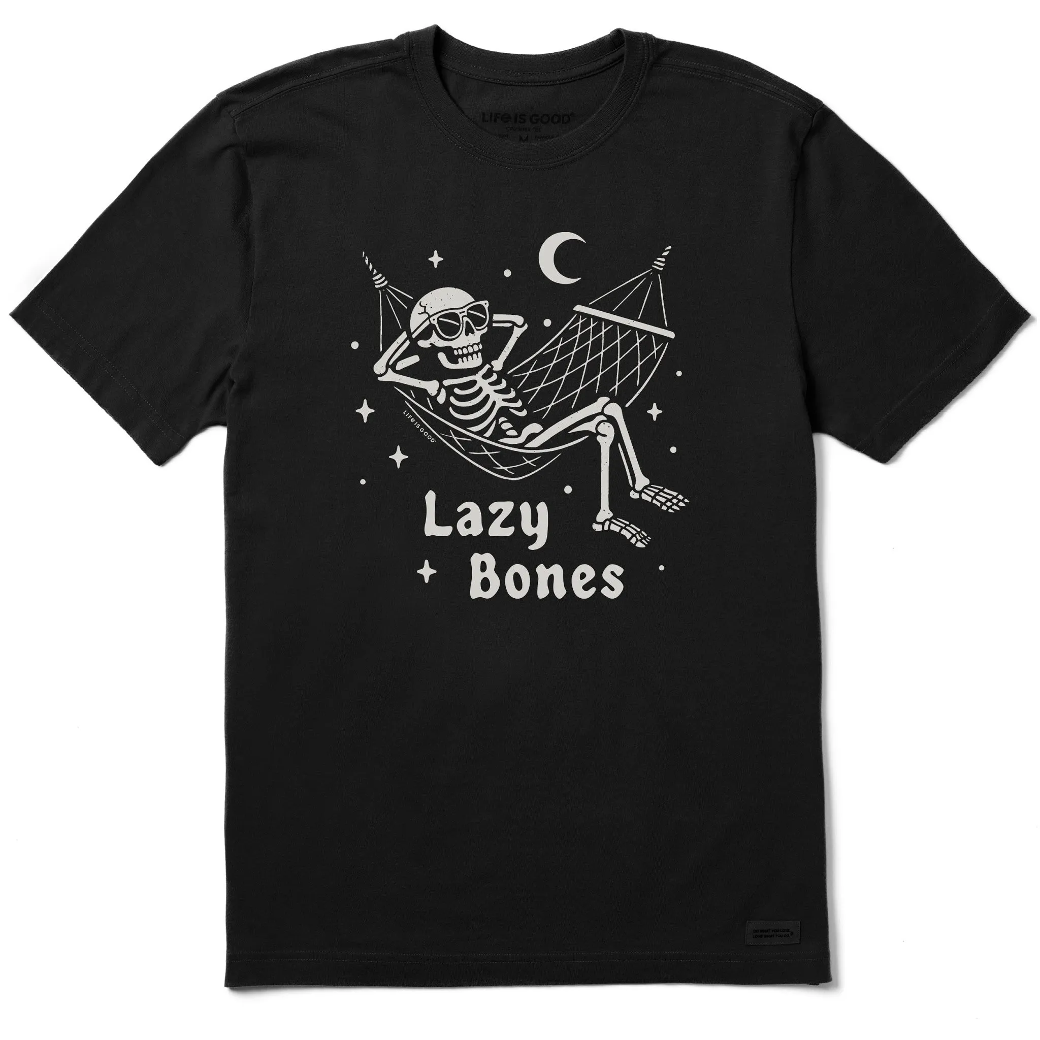 Men's Lazy Bones Short Sleeve Crusher Tee Fit for Any Season