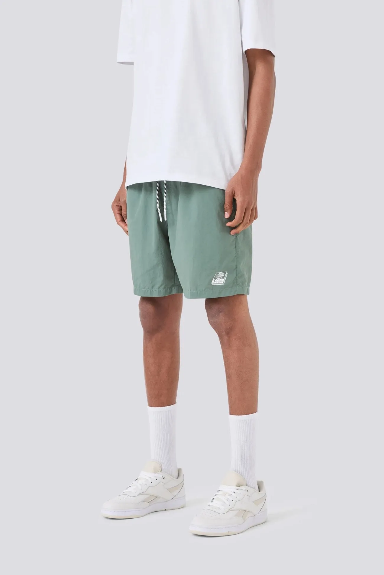 Bootcut style Polyester shorts Blueprint Short Emerald