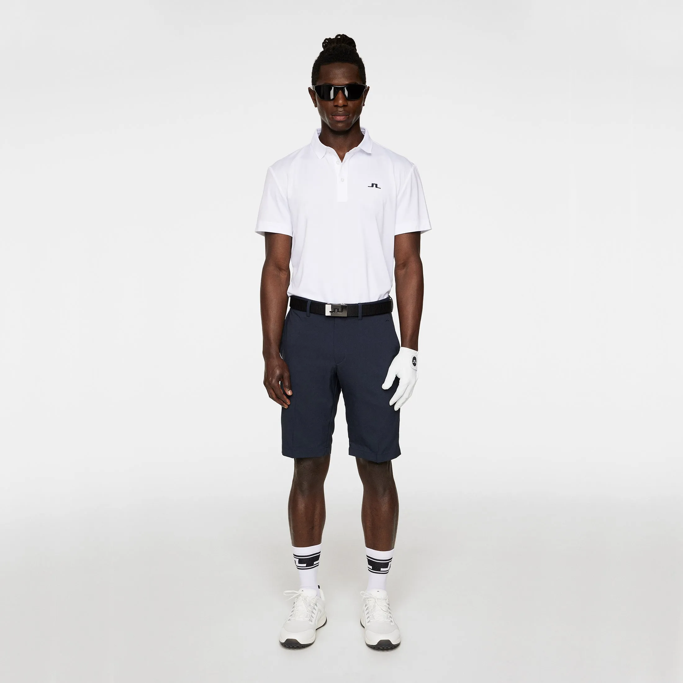 Work Ready Flexibility Built-In J.Lindeberg Somle Golf Shorts - JL Navy