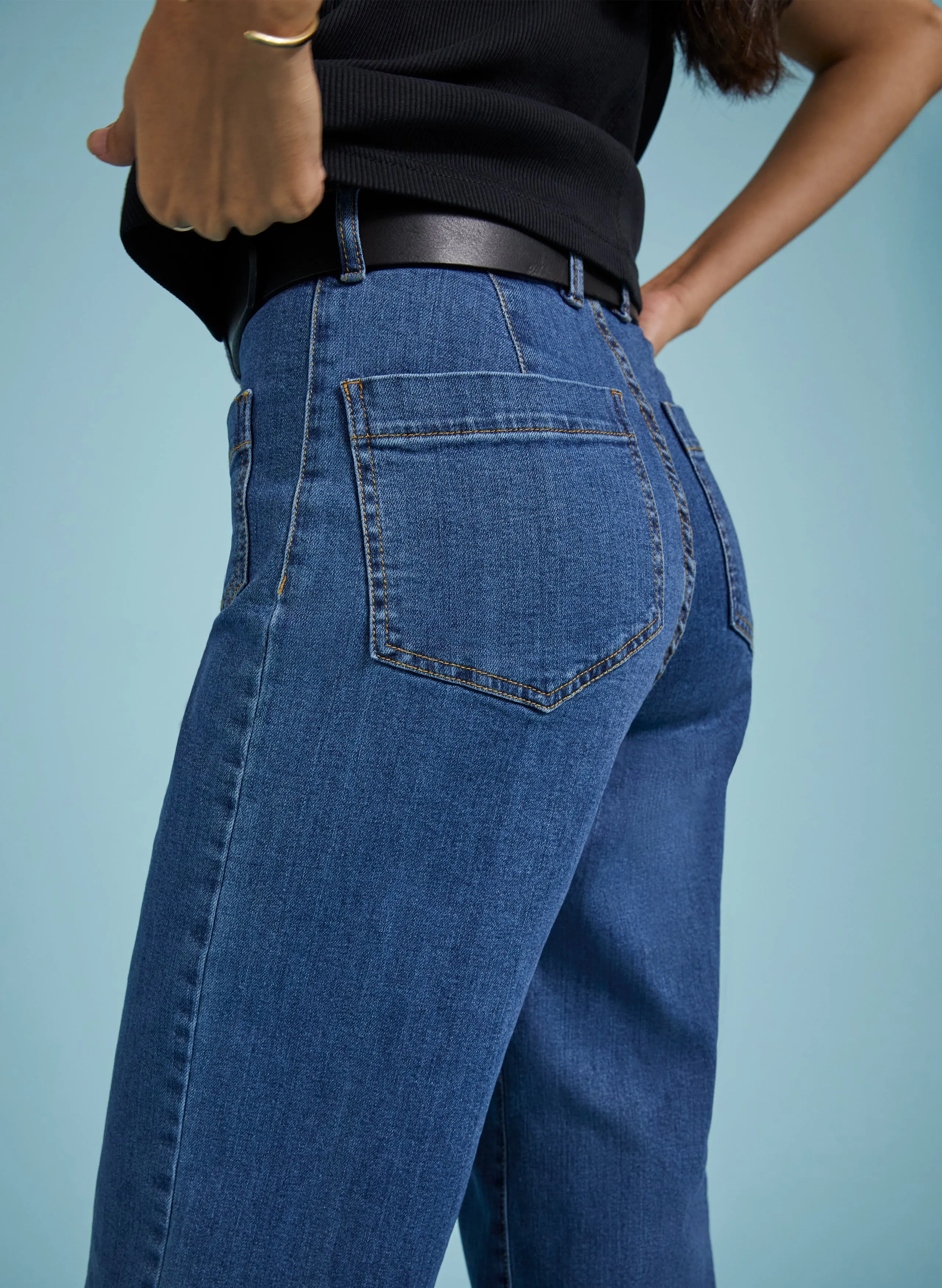 Daily Choice Cool Texture Lou Organic Cotton Stretch?Jeans