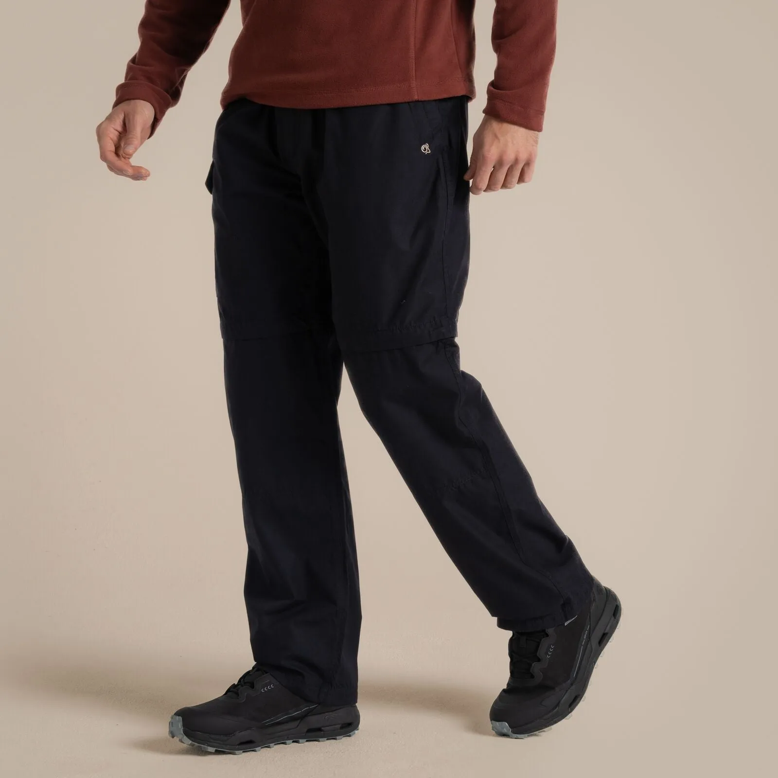 Double Stitched Seams Durable Design Craghoppers Mens Kiwi Convertible Zip Off Walking Trousers