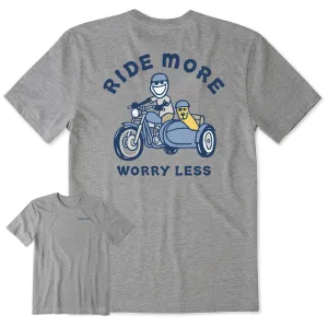 Men's Jake & Rocket Motorcycle Friends Short Sleeve Tee Travel Trend Look