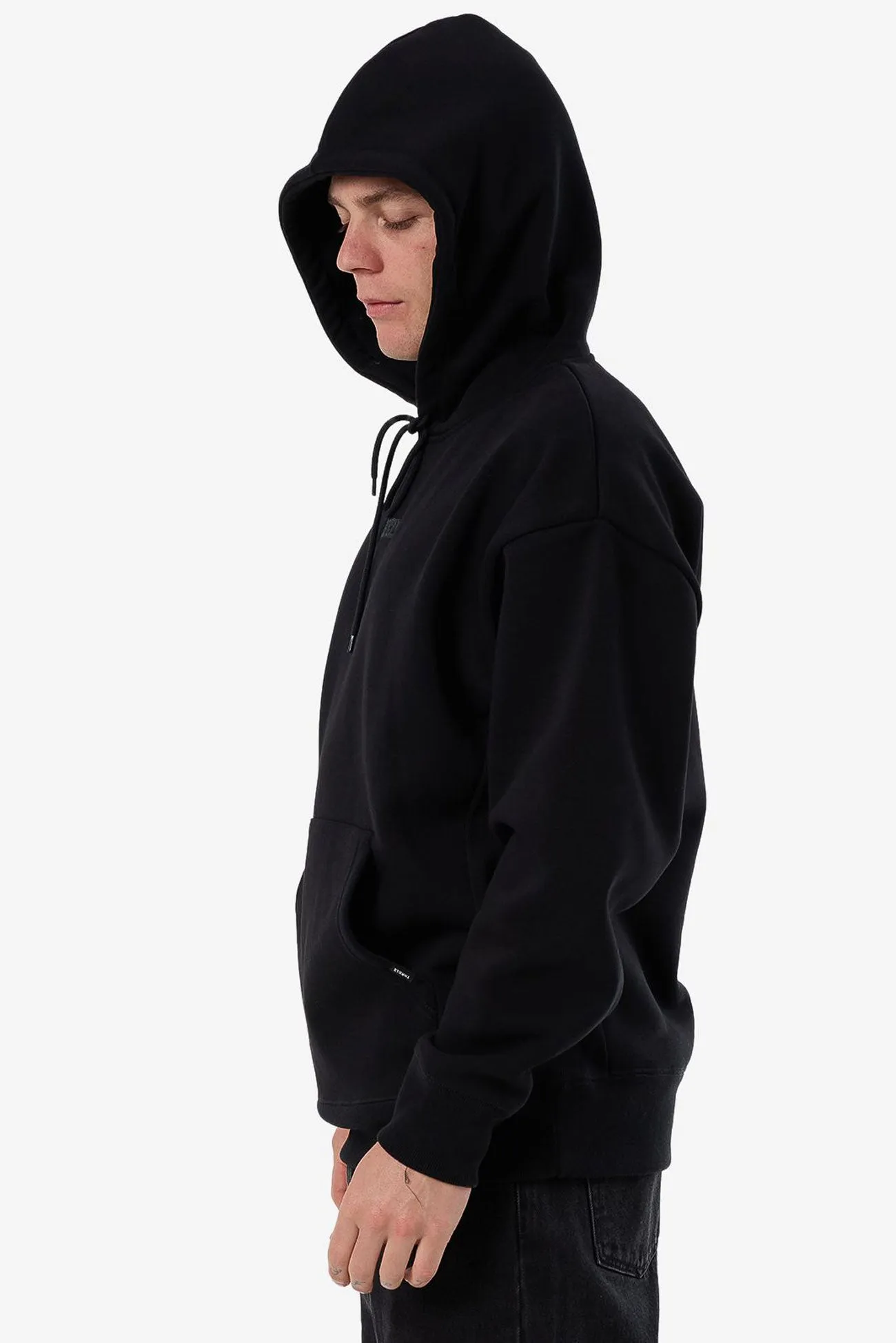 Superior Thrills Slouch Pull On Short Hood Black Timeless Style One-of-a-kind