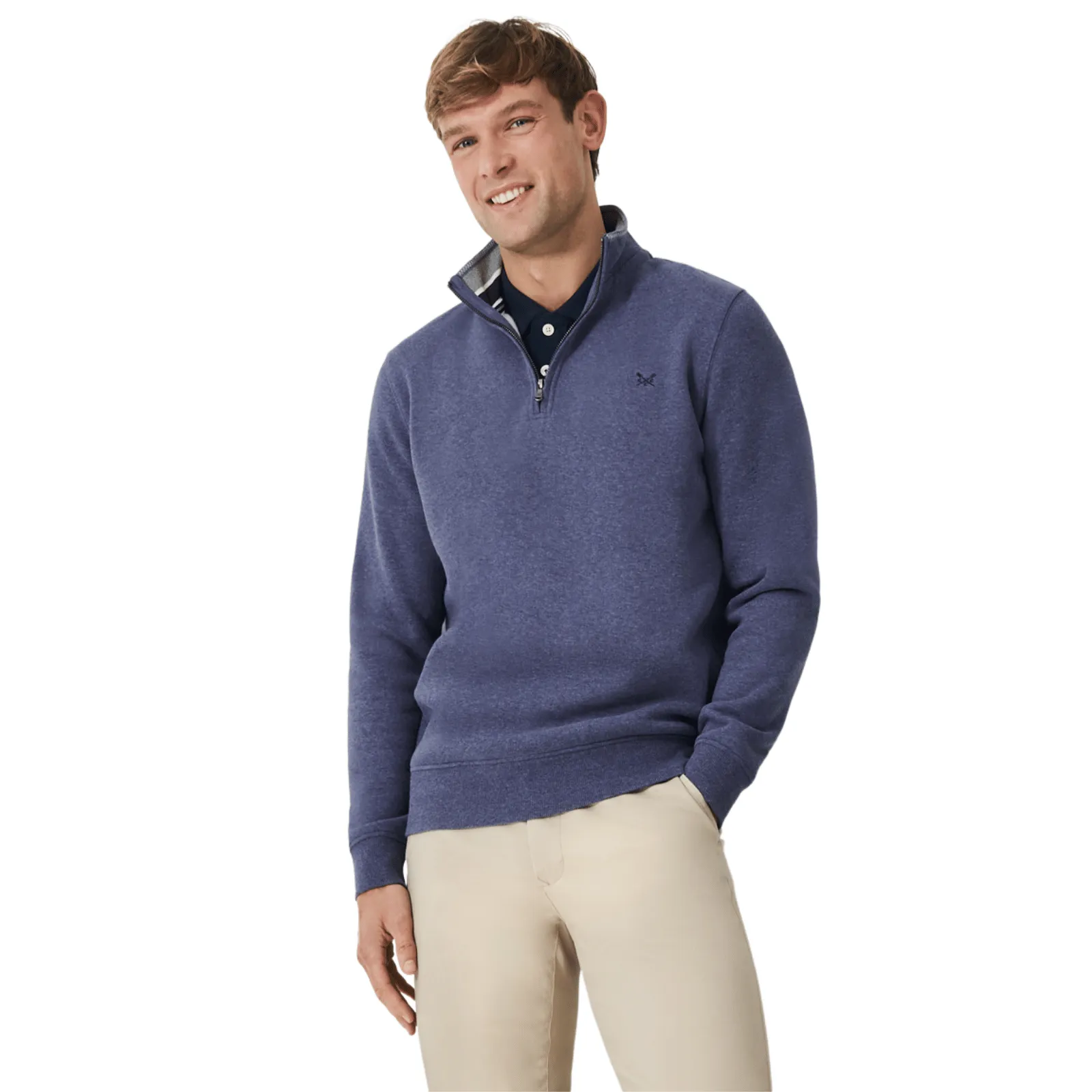 Crew Clothing Mens Classic Half Zip Sweatshirt product belt definition Backpacking Essential