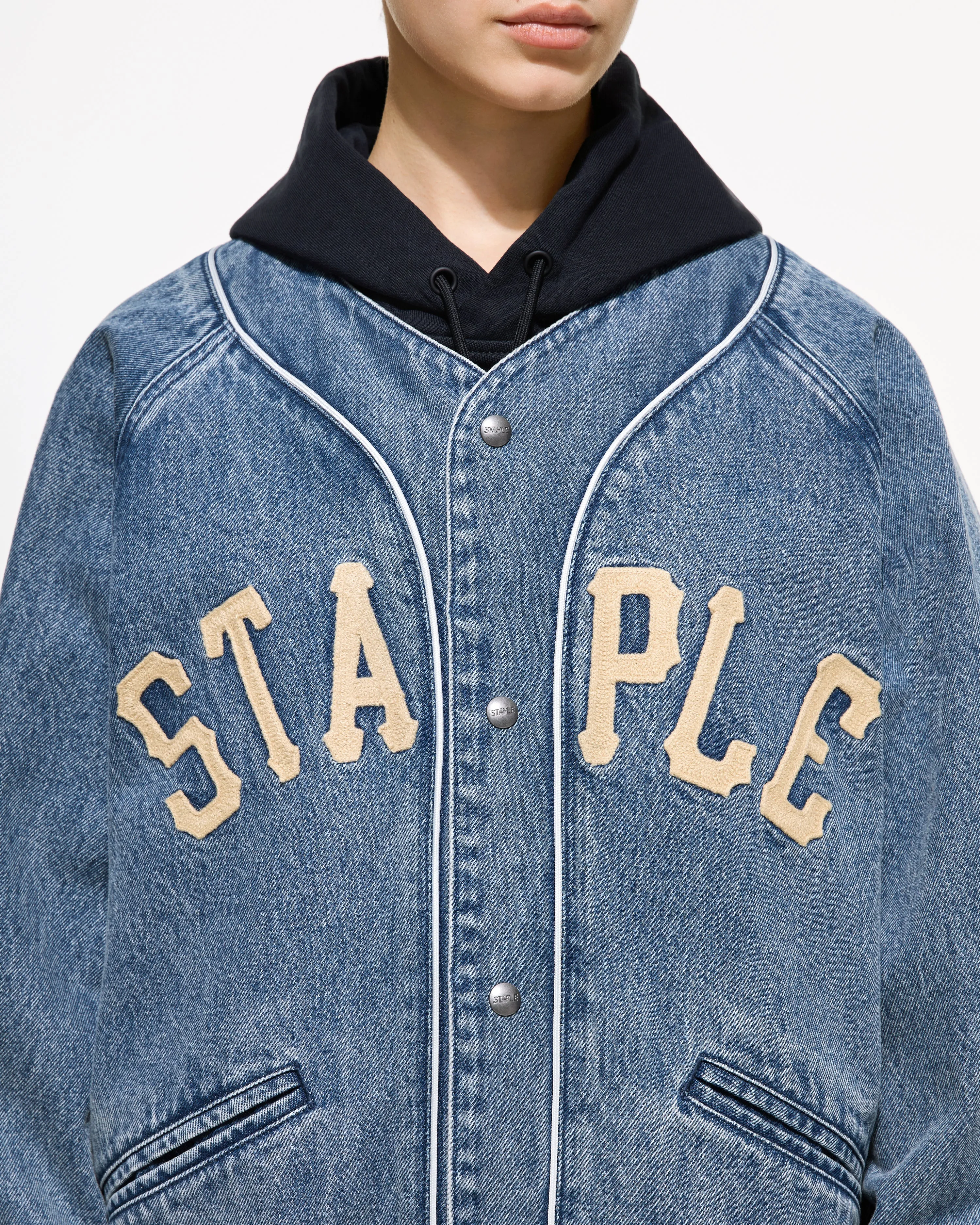 Mantle Denim Jacket Quilted Insulation Climate Adaptive Design