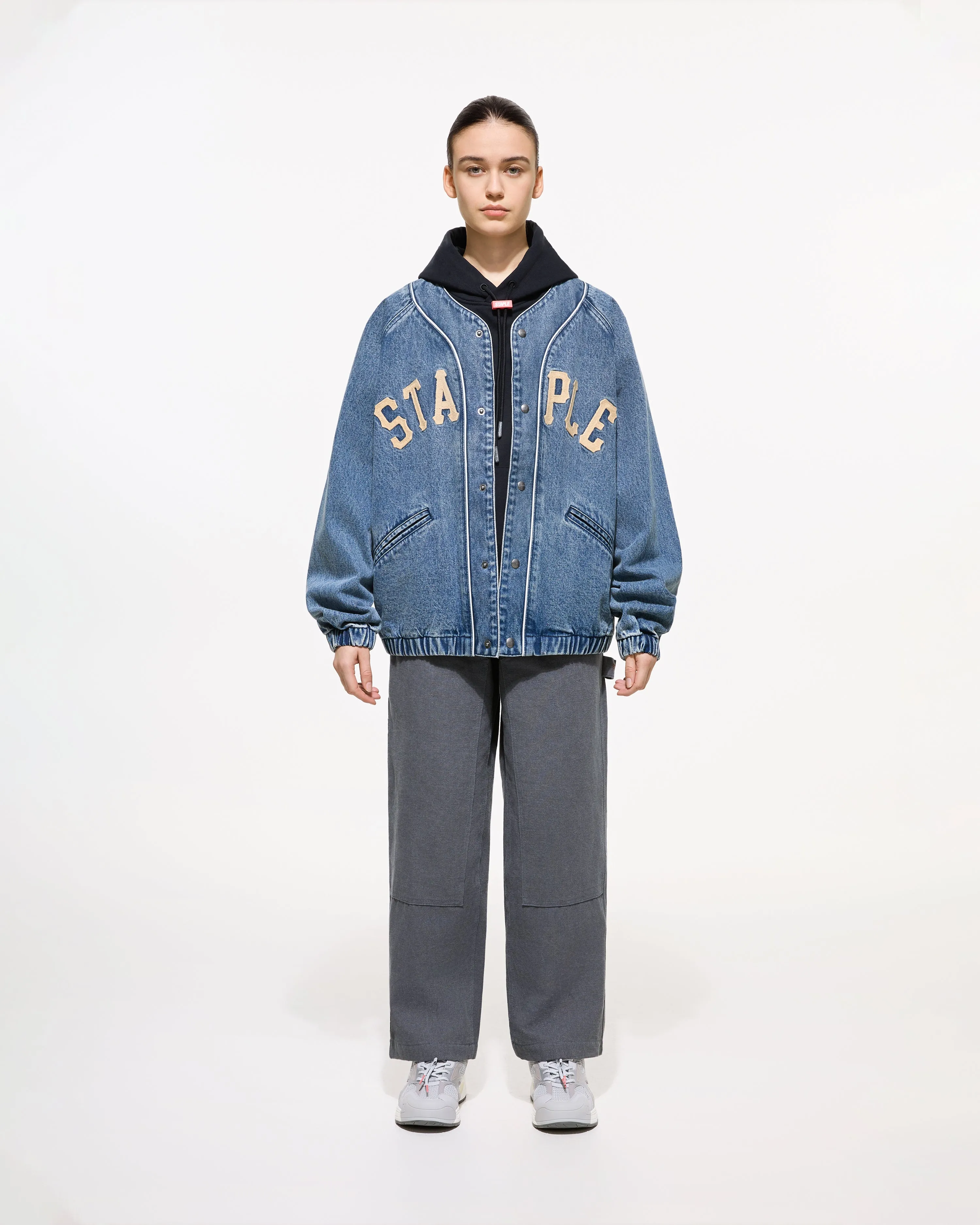 Airtight Seam Sealing Mantle Denim Jacket