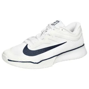 Reflective Safety Details Slip Resistant Grip Nike Men's Air Zoom Vapor Pro 3 - Premium Wimbledon - White/Midnight Navy