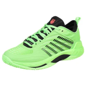 Versatile Fit Elastic Band K-Swiss Men's Hypercourt Supreme 2 - Soft Neon Green/Black