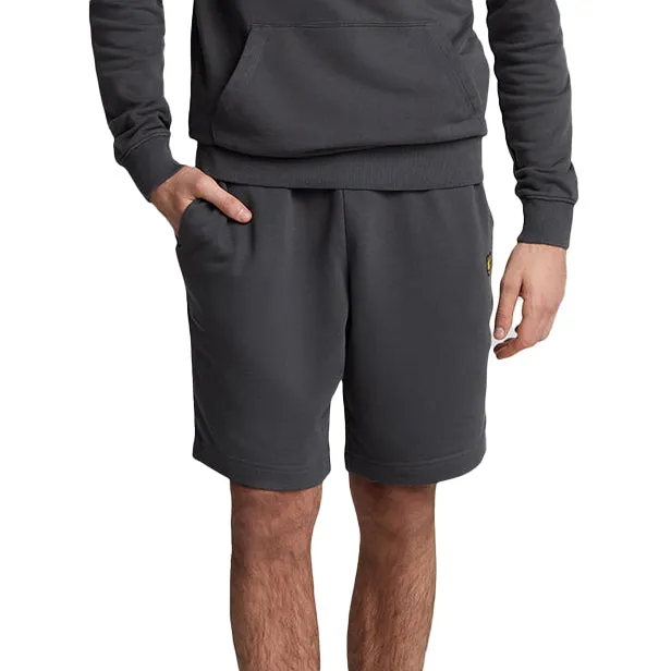 Lyle & Scott Sweat Golf Shorts - Gunmetal Move Flow Formal Occasion