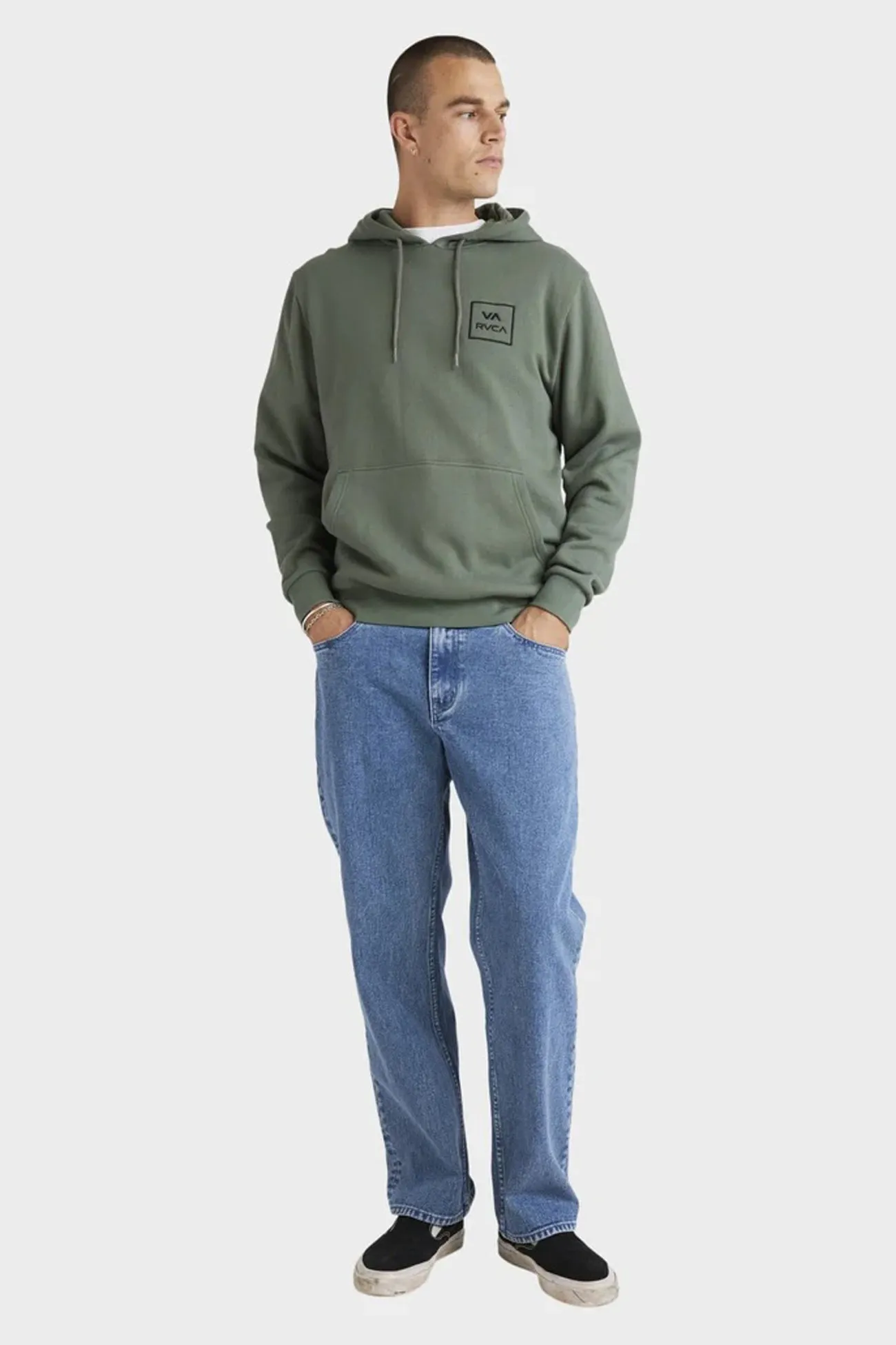 RVCA All The Ways Hoodie Jade Convenient product glove protection