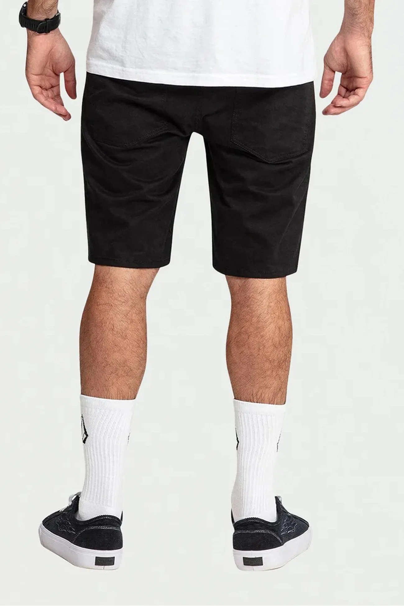 Solver Lite 5 Pock Short 19" Black Elastic Comfort