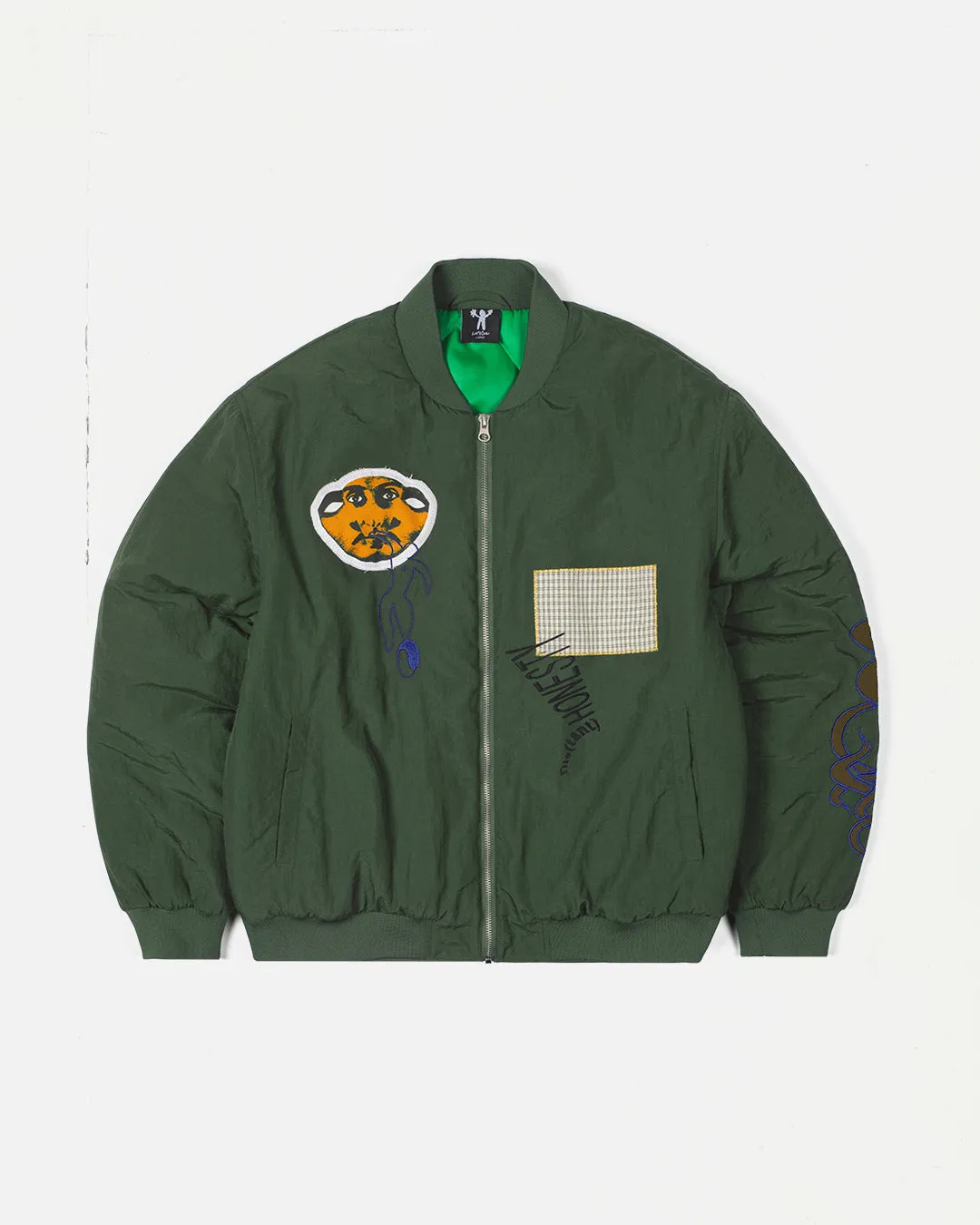 Mirror Bomber Jacket Cozy Fit