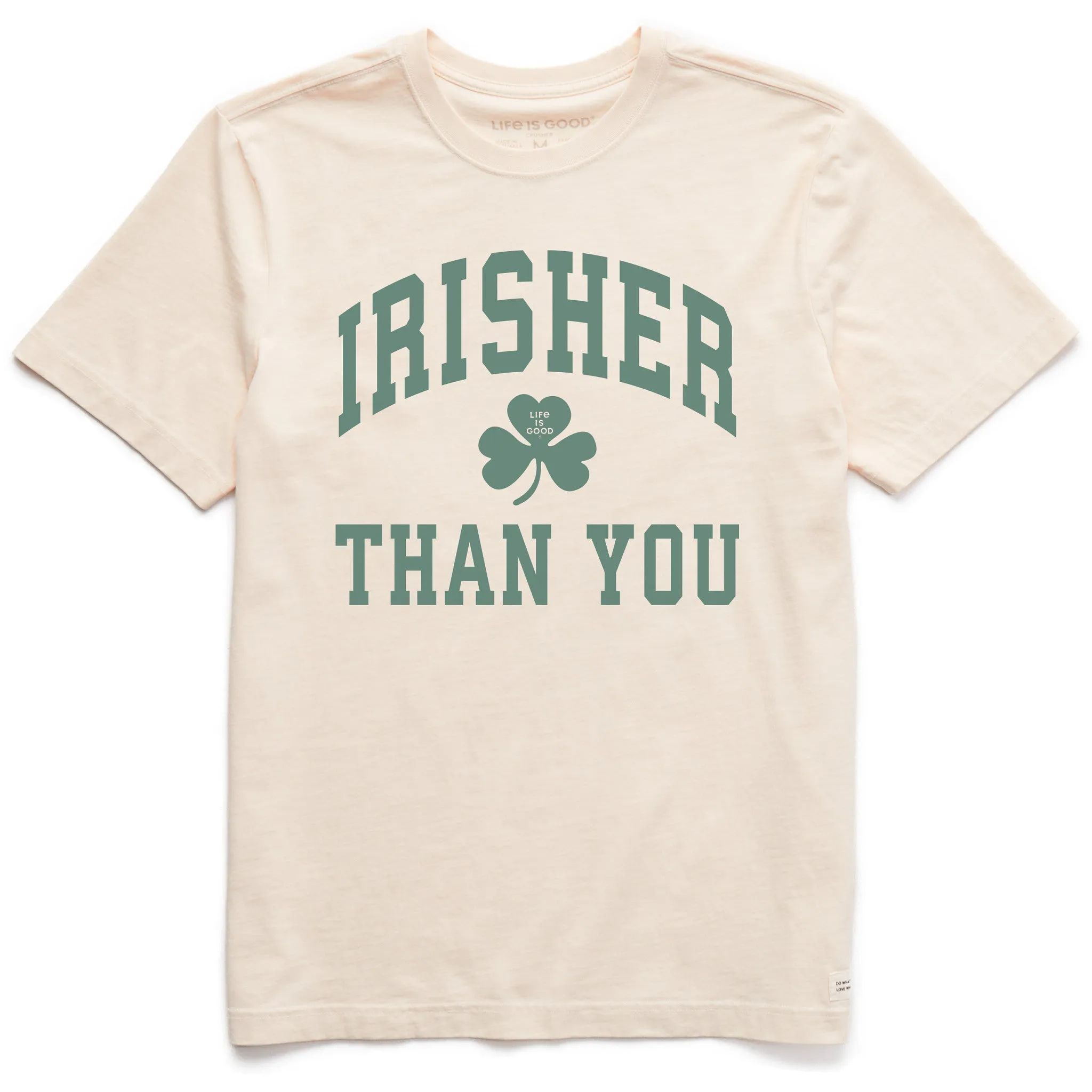 Men's Irisher Than You Arch Short Sleeve Crusher Tee Layered Neckline