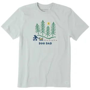 Outdoor Sports Perfect for Travel Men's Jake Hike Dog Dad Short Sleeve Crusher Tee