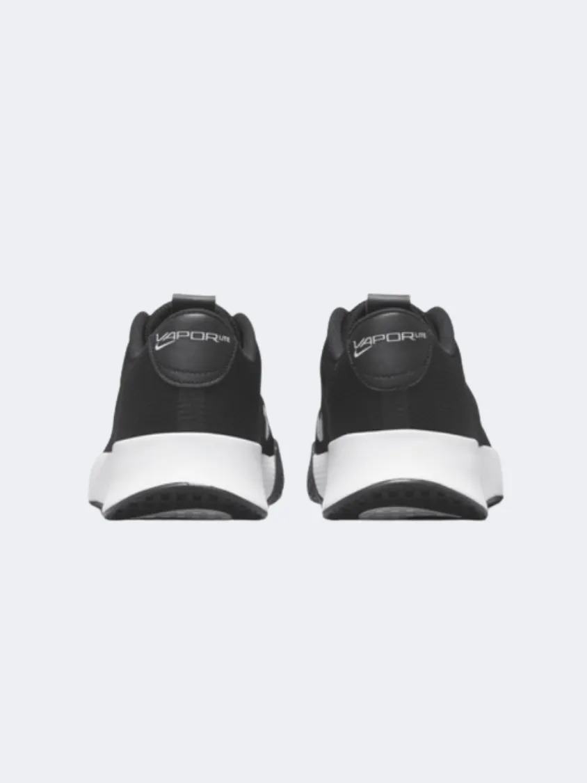 Nike Vapor Lite 2 Men Tennis Shoes Black/White Anti Slip Outsole