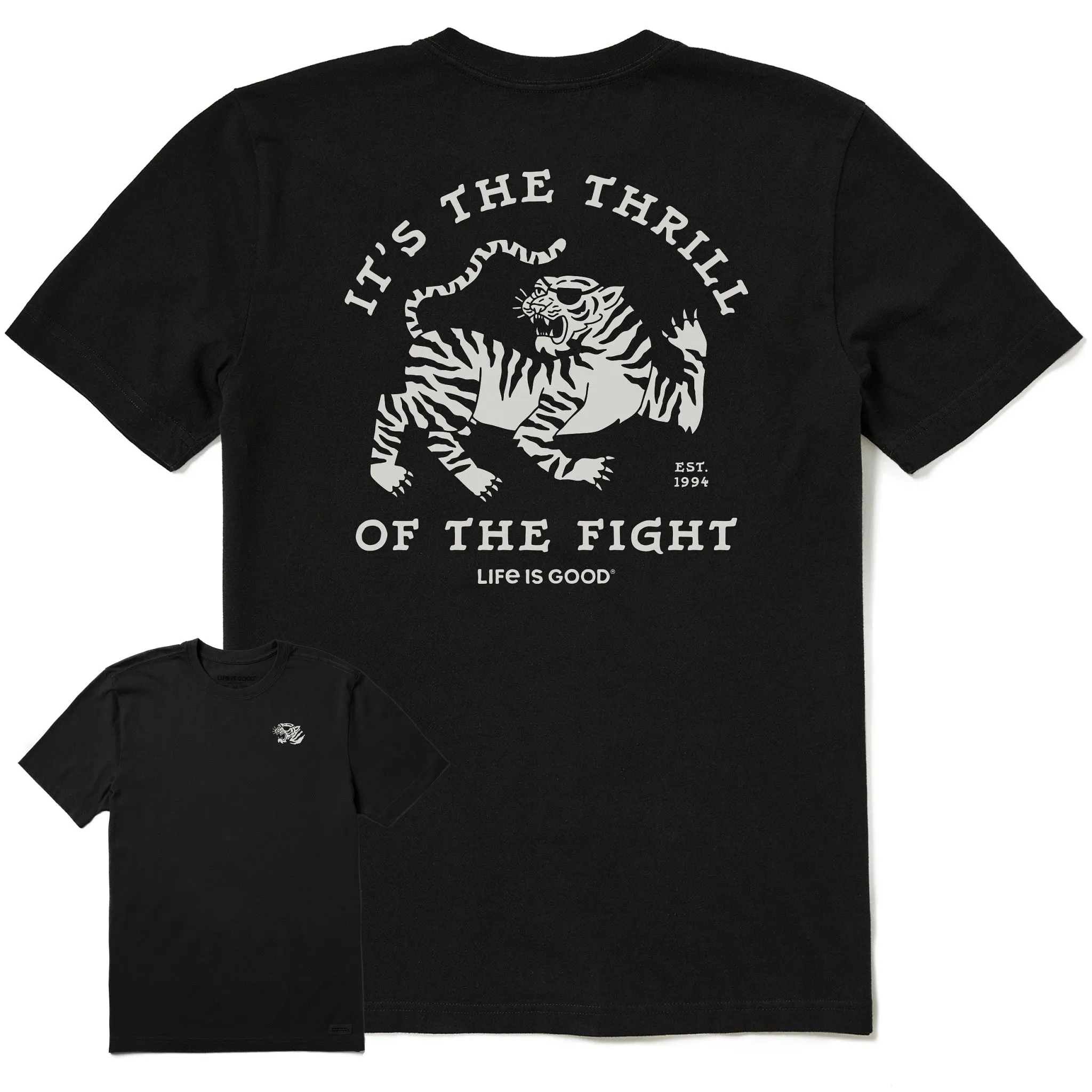 Comfy Casual Men's It's the Thrill of the Fight Short Sleeve Tee