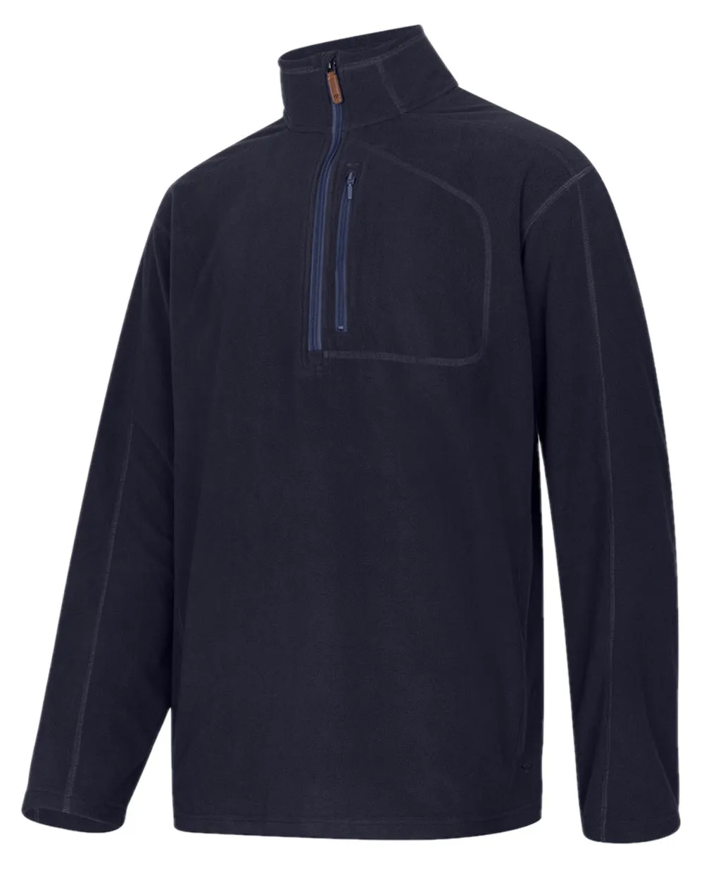 Hoggs of Fife Islander Techpro Quarter Zip Shirt Dream Core