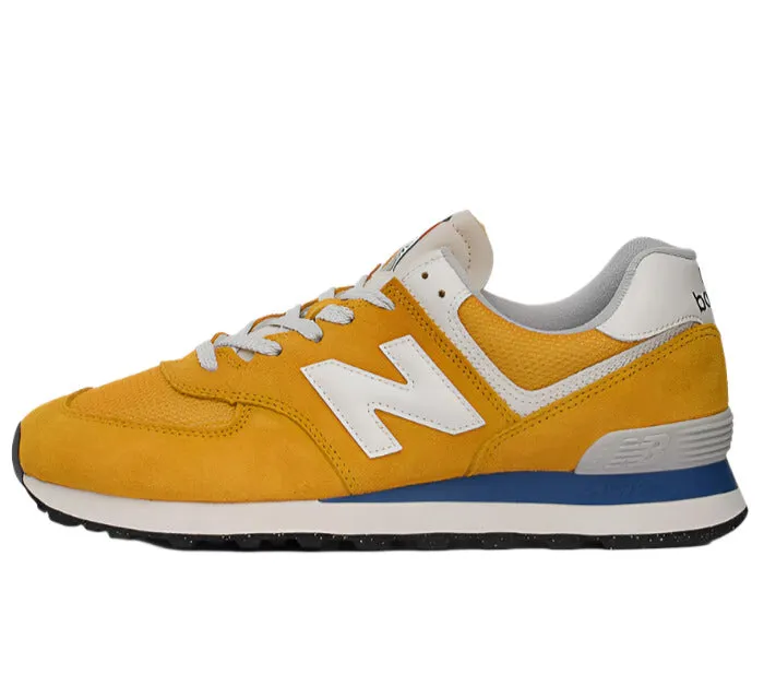 Suede Soft Responsive Cushion Tech New Balance Men's 574 Core Sneaker - Marmalade