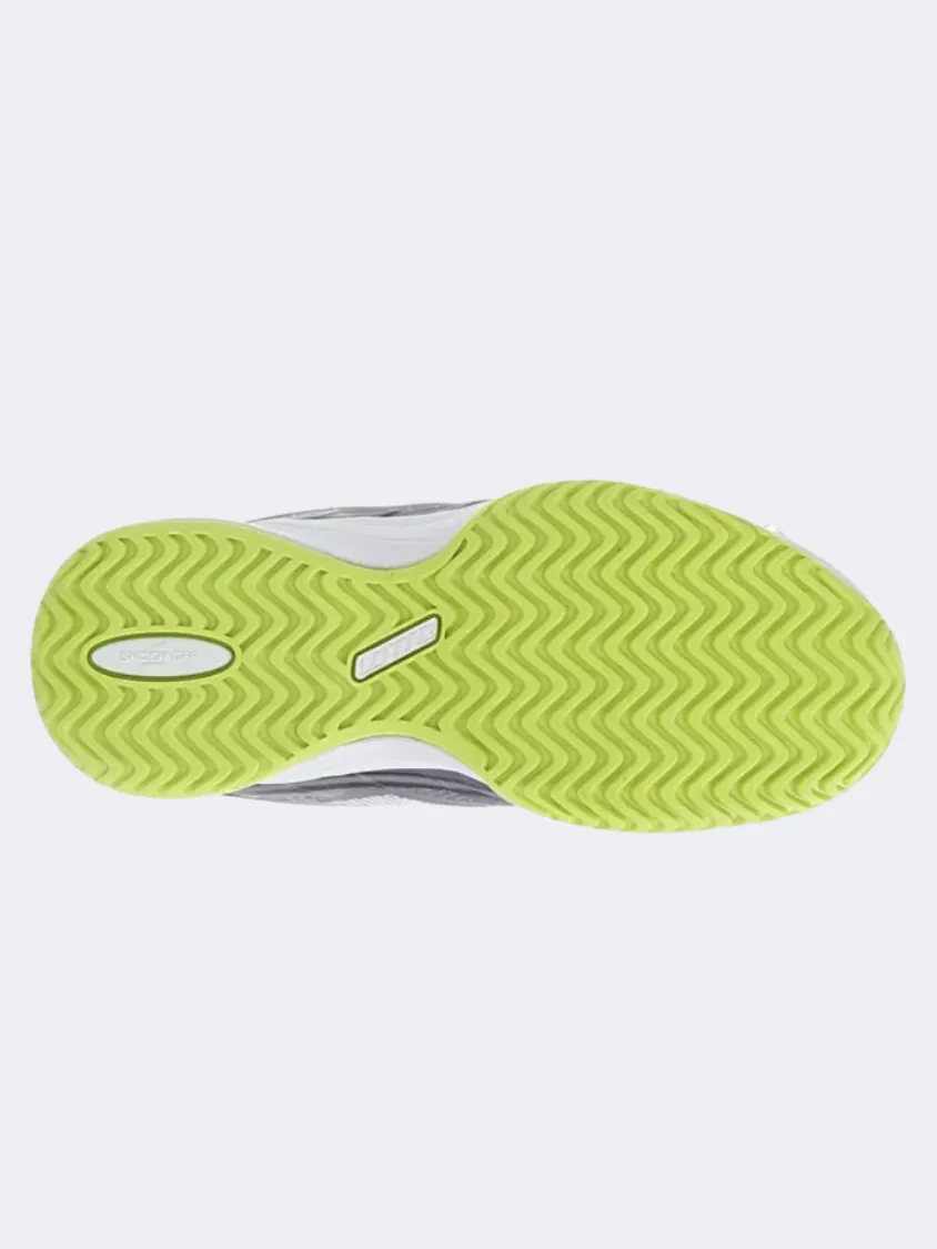 Slip Resistant Traction Lotto Mirage 300 Gs Boys Tennis Shoes Black/White/Yellow