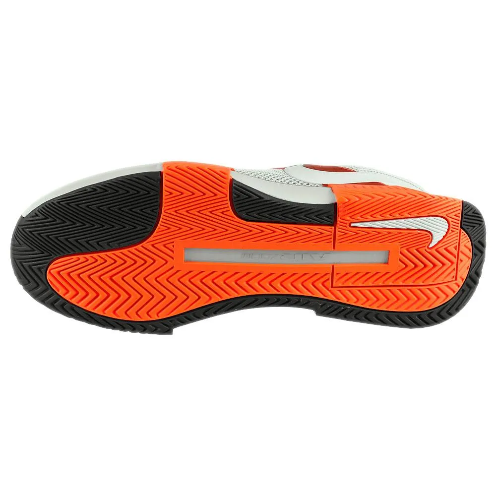 Nike Men's Air Zoom GP Challenge 1 - Premium - Pure Platinum/Multi Abrasion Resistant Fabric Road Friendly