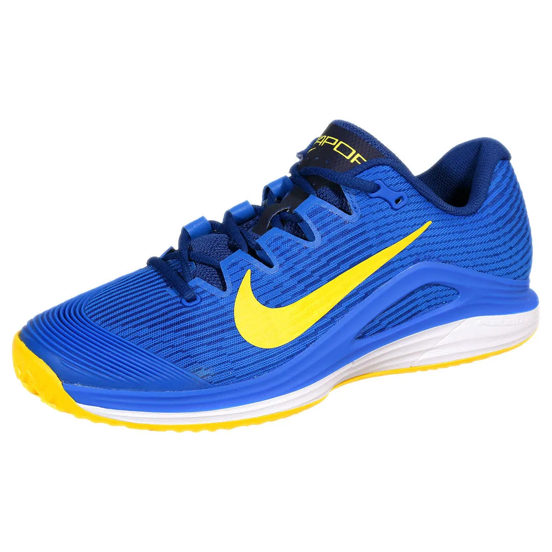 Outdoor Fitness Urban Life Nike Men's Air Zoom Vapor 12 - Clay - Racer Blue/Lightening